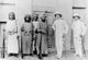 Oman:  Sayyid Taimur bin Faisal bin Turki, Sultan of Muscat and Oman (centre, r. 1913-1932) with British officials Michael Heath-Caldwell and Mr Webber, 1914