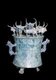 China: Cowrie container with eight yaks on the lid, Western Han Dynasty (206 BCE - 8 CE), Shanghai Museum, Shanghai